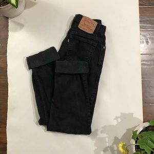 VINTAGE Black 550 Levi Jeans